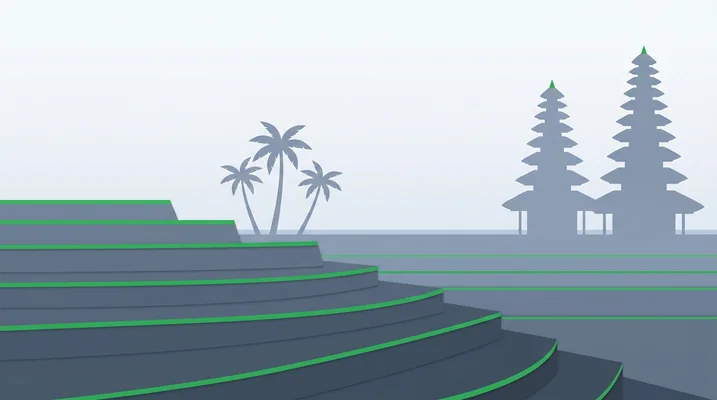 Bali location on Indonesia map