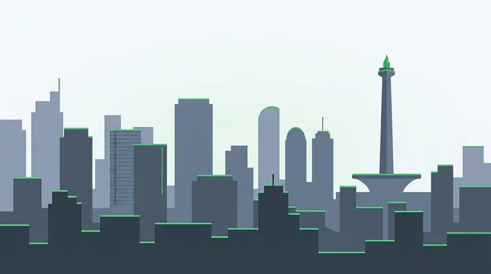 Jakarta location on Indonesia map